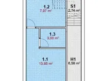 Prodej bytu 2+kk, Pag, Chorvatsko, 25 m2