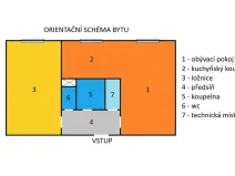 Prodej bytu 2+kk, Rožmitál pod Třemšínem, Komenského, 50 m2