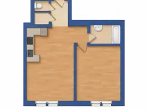 Prodej bytu 2+kk, Praha, Lucemburská, 51 m2