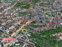 Pronájem bytu 1+1, Brno, Gorkého, 45 m2