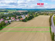 Prodej pozemku pro bydlení, Rožmitál pod Třemšínem - Starý Rožmitál, 3620 m2