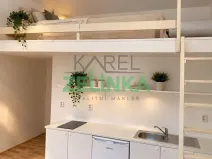 Pronájem bytu 1+kk, Praha - Holešovice, Kamenická, 20 m2