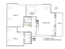 Prodej bytu 3+kk, Praha - Podolí, Levá, 137 m2