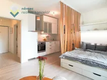 Pronájem bytu 1+kk, Praha - Braník, Na výspě, 31 m2