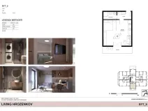 Prodej bytu 1+kk, Nový Hrozenkov, 34 m2