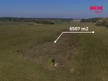 Prodej louky, Olomouc - Chomoutov, 6507 m2