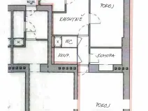 Pronájem bytu 2+1, Brno, Antonínská, 64 m2