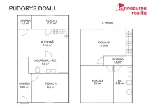 Prodej rodinného domu, Brno - Královo Pole, Podešvova, 69 m2