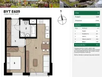 Prodej bytu 2+kk, Praha - Hostivař, Arnošta Staňka, 44 m2