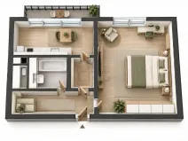 Prodej bytu 1+1, Brno - Lesná, Nejedlého, 38 m2