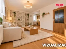 Prodej bytu 3+1, Velká Bystřice, Na Letné, 60 m2