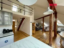 Pronájem atypického bytu, Praha - Nové Město, Pštrossova, 170 m2