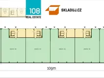 Pronájem skladu, Plzeň, Jateční, 571 m2