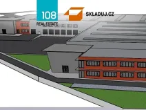 Pronájem skladu, Zápy, 10000 m2