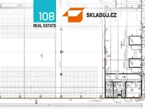 Pronájem skladu, Zdice, 960 m2