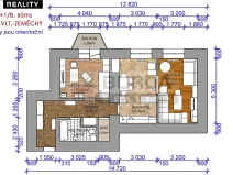Prodej bytu 2+1, Kralupy nad Vltavou, 65 m2