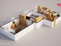 Prodej bytu 3+1, Kostelec nad Labem, Neratovická, 61 m2