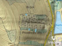 Prodej zahrady, Březůvky, 371 m2