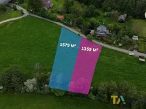 Prodej pozemku pro bydlení, Návsí, 1359 m2