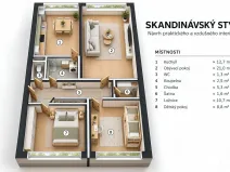 Prodej bytu 3+1, Neratovice, Kojetická, 63 m2
