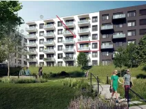 Prodej bytu 2+kk, Praha - Hlubočepy, Gollové, 51 m2