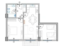Prodej bytu 3+kk, Qerret, Albánie, 74 m2