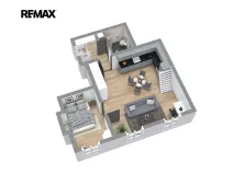 Pronájem bytu 2+kk, Chrudim, Resselovo náměstí, 52 m2