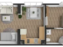 Prodej bytu 1+kk, Doksy, Dalibora z Myšlína, 46 m2