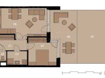Pronájem bytu 2+kk, Praha - Stodůlky, Mládí, 53 m2