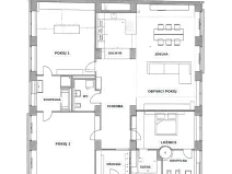 Prodej bytu 4+kk, Brno, Dřevařská, 172 m2