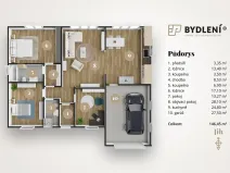 Prodej rodinného domu, Košťany, K zámku, 146 m2