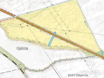 Prodej pole, Sudoměřice, 1343 m2