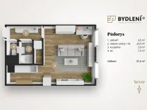 Prodej bytu 1+kk, Teplice, Unčínská, 31 m2