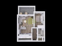 Pronájem bytu 2+kk, Olomouc, Topolová, 56 m2