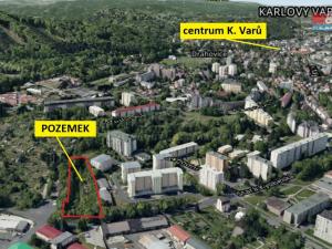 Prodej pozemku pro komerční výstavbu, Karlovy Vary, Stará Kysibelská, 4294 m2