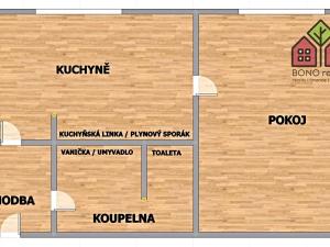 Prodej bytu 1+1, Litoměřice, Topolčianská, 35 m2