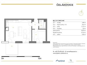 Prodej bytu 2+kk, Čelákovice, Křižíkova, 56 m2