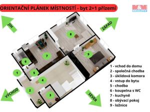 Prodej bytu 2+1, Havlíčkův Brod, Trocnovská, 58 m2