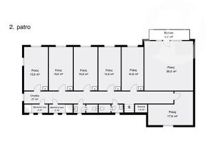 Prodej ubytování, Frymburk, 465 m2