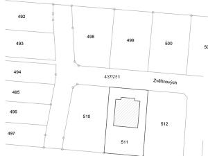 Prodej pozemku pro bydlení, Praha - Březiněves, Zvěřinových, 749 m2