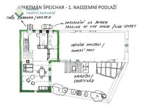 Pronájem bytu 2+kk, Budyně nad Ohří, Jana Ziky, 59 m2