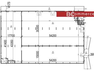 Pronájem skladu, Břeclav, Mládežnická, 1578 m2