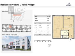 Prodej bytu 2+kk, Velké Přílepy, 60 m2