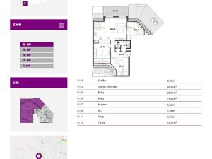 Prodej bytu 4+kk, Brno, Nachová, 105 m2