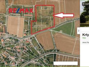 Prodej pozemku pro komerční výstavbu, Krty, 20591 m2