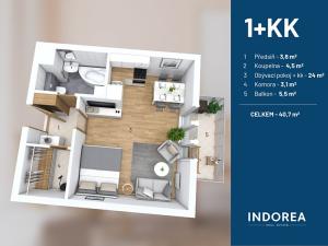 Prodej bytu 1+kk, Praha - Záběhlice, Mattioliho, 35 m2