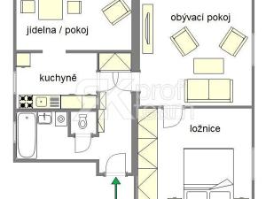 Pronájem bytu 3+1, Ostrava, Provaznická, 54 m2
