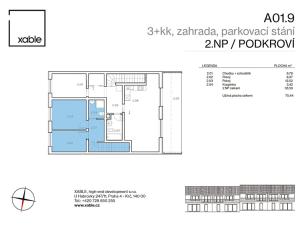 Prodej bytu 3+kk, Kouřim, Nová, 70 m2