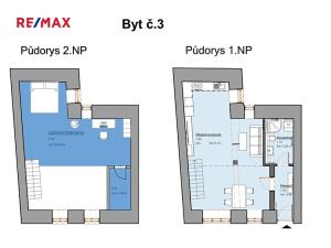 Prodej atypického bytu, Třeština, 77 m2