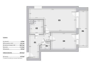 Prodej bytu 2+kk, Praha - Dubeč, Dubeckého, 56 m2